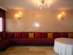 Large apartment in a secure residence in Rabat in Morocco