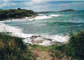 Building plot on the outskirts of Chernomorets