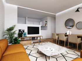 Apartment for rent in Balat Residence on 17th floor with panoramic views