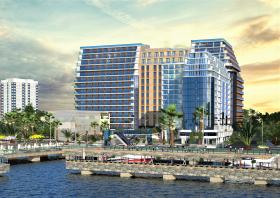 For sale apartment in complex with private beach and sea view