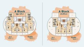 New 2-bedrooms apartment in Park Residence Long Beach