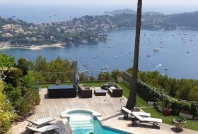 For sale villa in Villefranche-Sur-Mer with incredible views of the sea and Saint Jean Cap-Ferrat
