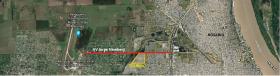 Land with approved construction project for sale