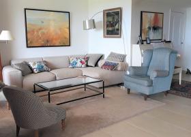French Riviera : Apartment with panoramic sea view and beautiful landscaped garden