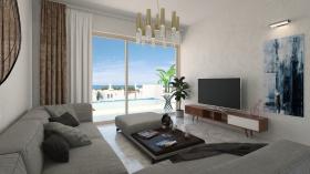 Beachfront studio apartment in new complex with wellness center