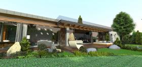 Plot of land with a building permit for a house project