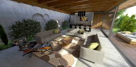 Plot of land with a building permit for a house project