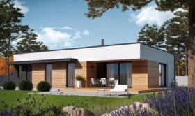 For sale new house on the edge of the ocean and the forest