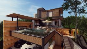For sale house in Brazil with security, comfort and incredible view