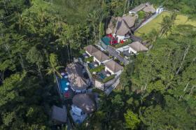 Luxury hotel complex in Ubud
