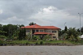 Waterfront villa with private marina
