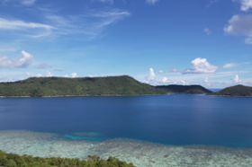 Prime palm lined beachfront opposite the Pavilions Hotel Group Islands