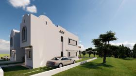 Villa for sale - roof terrace with open view of the Hammamet golf course
