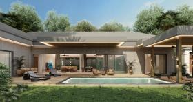 New villa under construction - luxury design