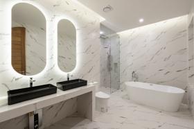 Superb new furnished villa with swimming pool in Bophut - 3 suites - easy to rent