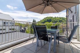 Furnished two-room apartment with large terrace