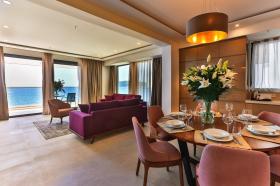 Fully furnished two-bedroom apartments on the first line of Adriatic Sea