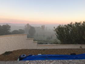 Modern villa of high-end construction with breathtaking views of the ponds and the Caroux mountains