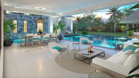 Resort of 10 luxury villas in the North of Mauritius - Mareva Villas