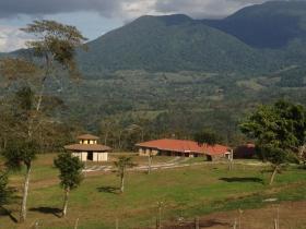 Property in Costa Rica with panoramic view of Tenorio volcano
